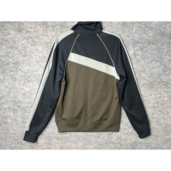 Volcom Sweatshirt Mens Medium Black Track Jacket Sweater Knit Full Zip Casual - Picture 11 of 11